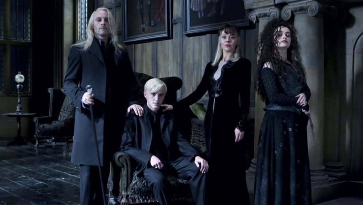 The Malfoys (Jason Isaacs and Tom Felton) at Calgary Expo