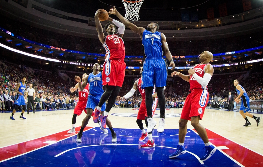 Serge Ibaka, Orlando Magic, Joel Embiid, Philadelphia 76ers