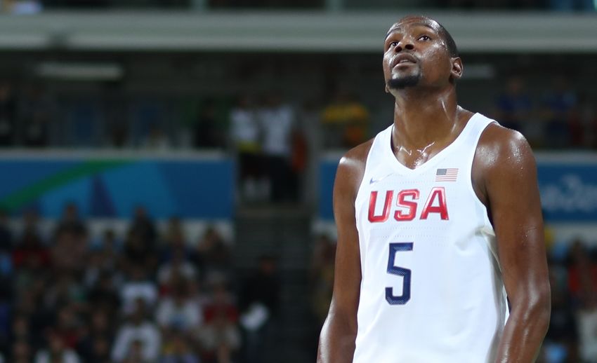 Team USA struggles in preview preview of Warriors' 'superteam'