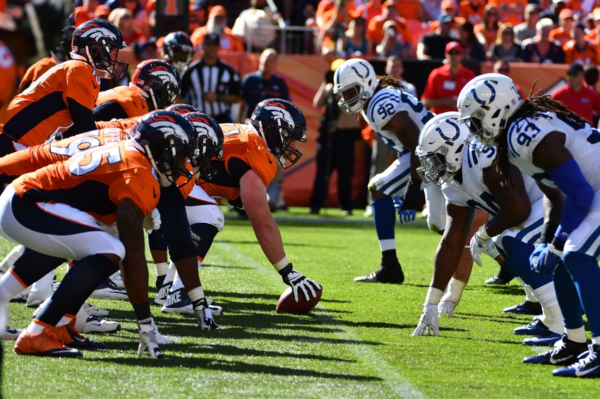 the Denver Broncos Offensive Line