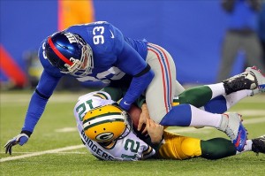 NFL: Green Bay Packers at New York Giants