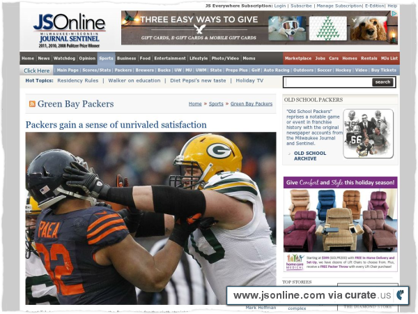 Clipped from http://www.jsonline.com/sports/packers/packers-gain-a-sense-of-unrivaled-satisfaction-ii822a3-183737531.html