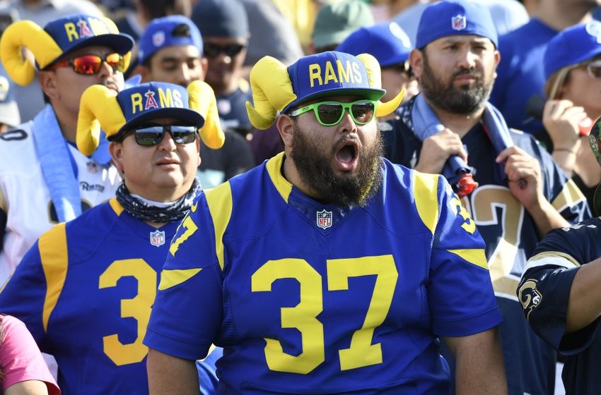 Sports Fan of the Year Contest Is That a Los Angeles Rams Fan?
