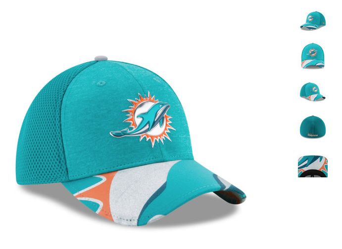 Miami Dolphins 2017 official draft hat