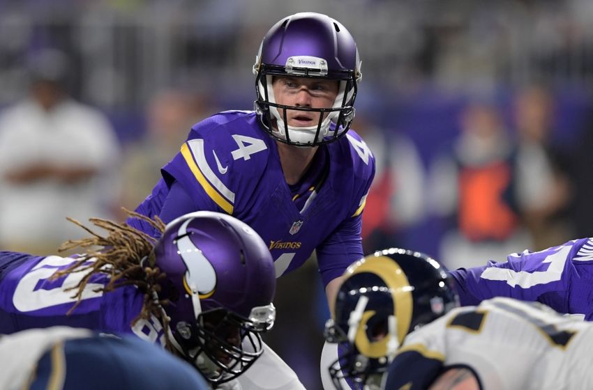 Minnesota Vikings release quarterback Brad Sorensen for the second time