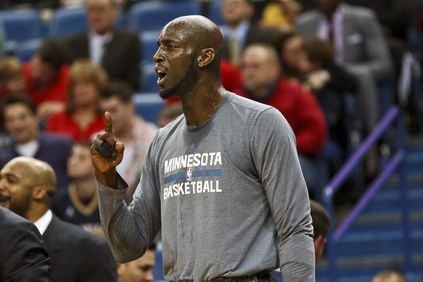 Watch Kevin Garnett training Blake Griffin