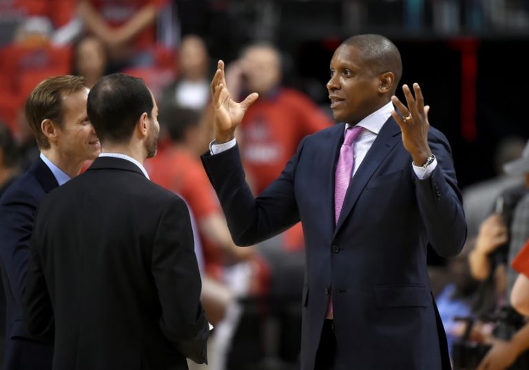 The Raptors have signed team President Masai Ujiri to a long-term deal and kicked several of his executives upstairs. Are we happy about this?