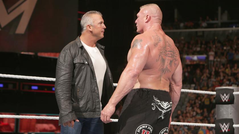 Resultado de imagem para brock lesnar and shane mcmahon