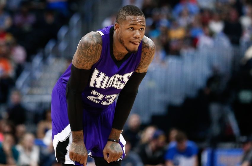 Apr 2, 2016; Denver, CO, USA; Sacramento Kings guard Ben McLemore (23) in the fourth quarter against the Denver Nuggets at the Pepsi Center. Mandatory Credit: Isaiah J. Downing-USA TODAY Sports