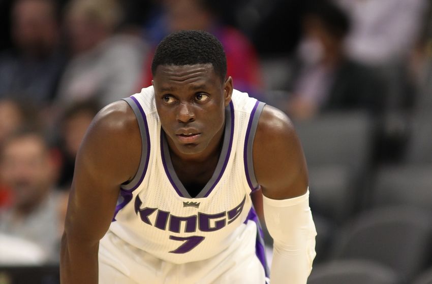 Oct 18, 2016; Sacramento, CA, USA; Sacramento Kings guard Darren Collison (7) during the second quarter against the Los Angeles Clippers at Golden 1 Center. Mandatory Credit: Sergio Estrada-USA TODAY Sports