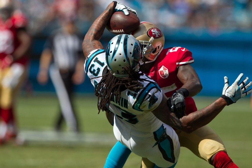 Carolina Panthers use Newton to Benjamin to survive sloppiness, top 49ers Carolina Panthers use Newton to Benjamin to survive sloppiness, top 49ers