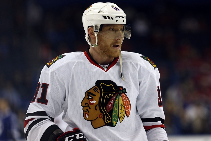 CHicago Blackhawks Morning LInks- Marian Hossa Injured