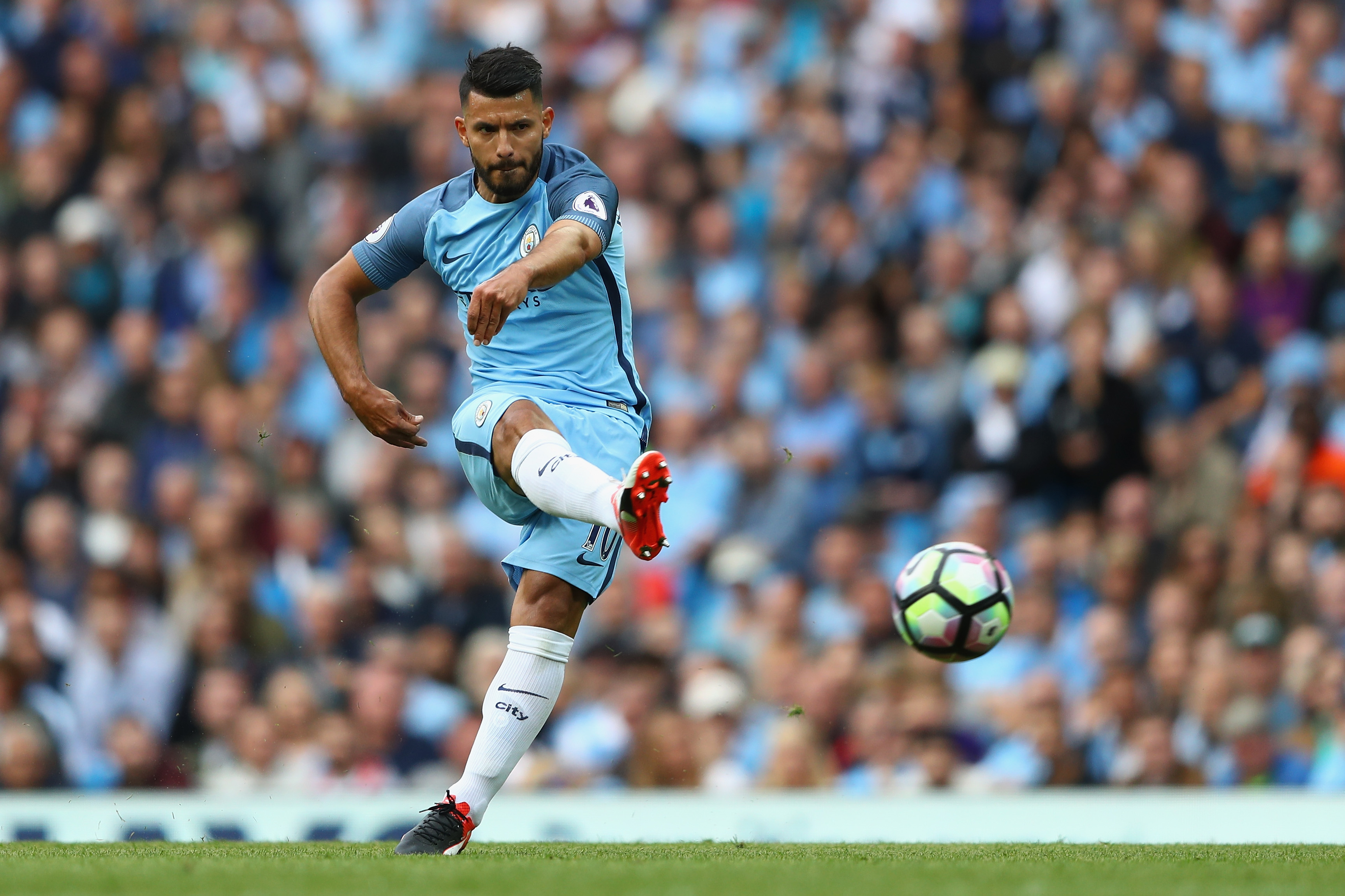 Kun Aguero Man City Goal