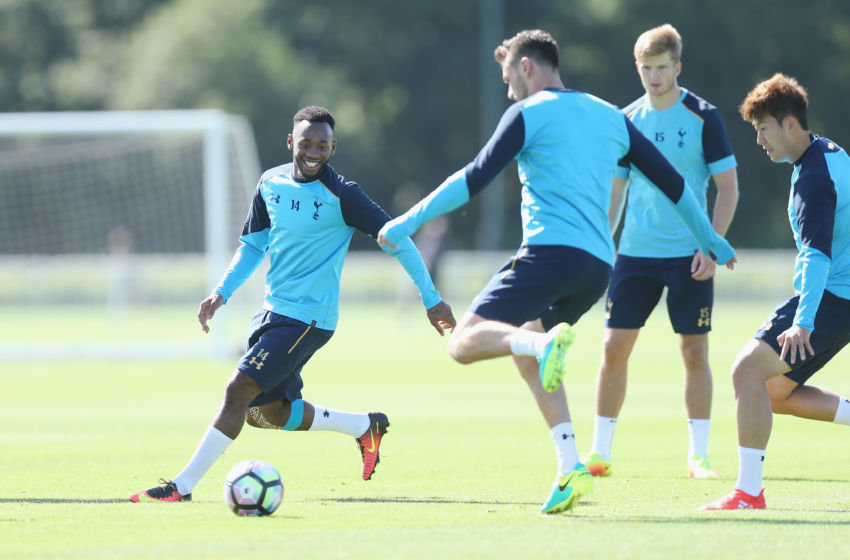 ENFIELD, ENGLAND - SEPTEMBER 08: Georges-Kevin N'Koudou during the Tottenham Hotspur training session at Tottenham Hotspur training centre on September 8, 2016 in Enfield, England. (Photo by Tottenham Hotspur FC/Tottenham Hotspur FC via Getty Images)