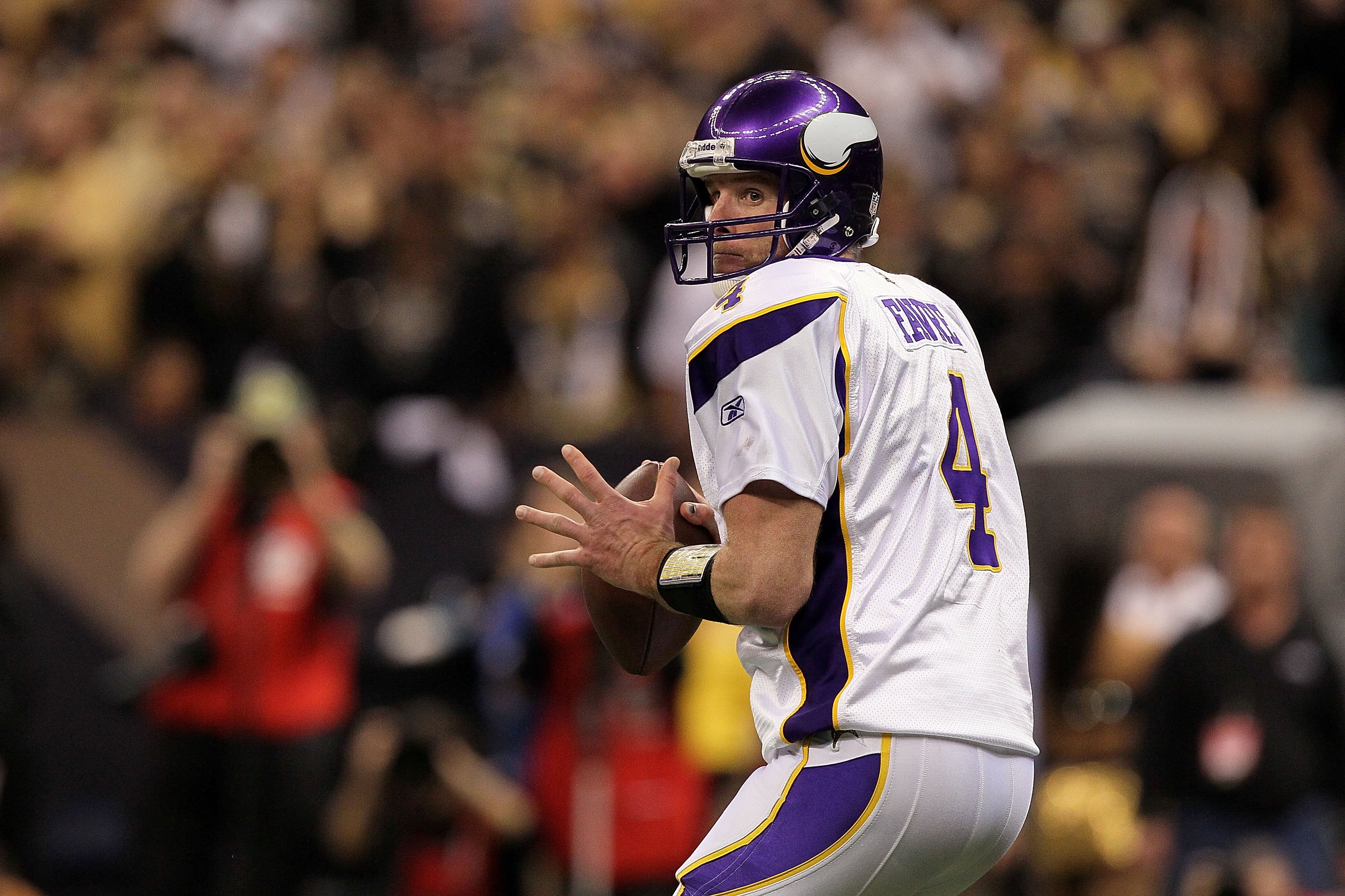 NEW ORLEANS - JANUARY 24: Brett Favre