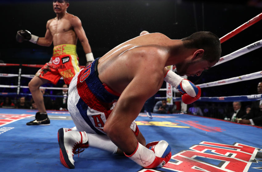 Jessie Vargas has a big frame for a welterweight.