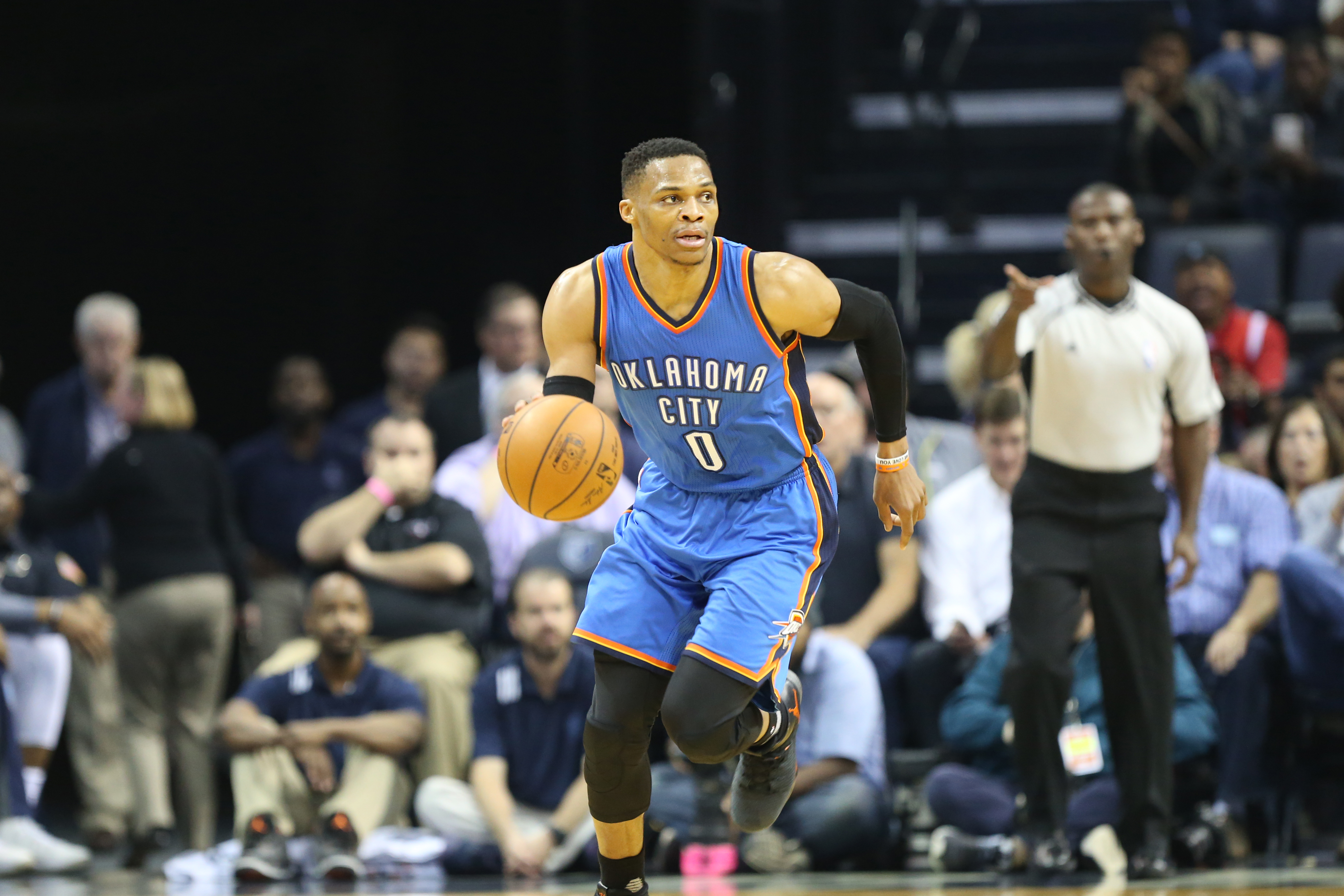 Russell Westbrook clinches season-long triple-double (Video)4489 x 2993