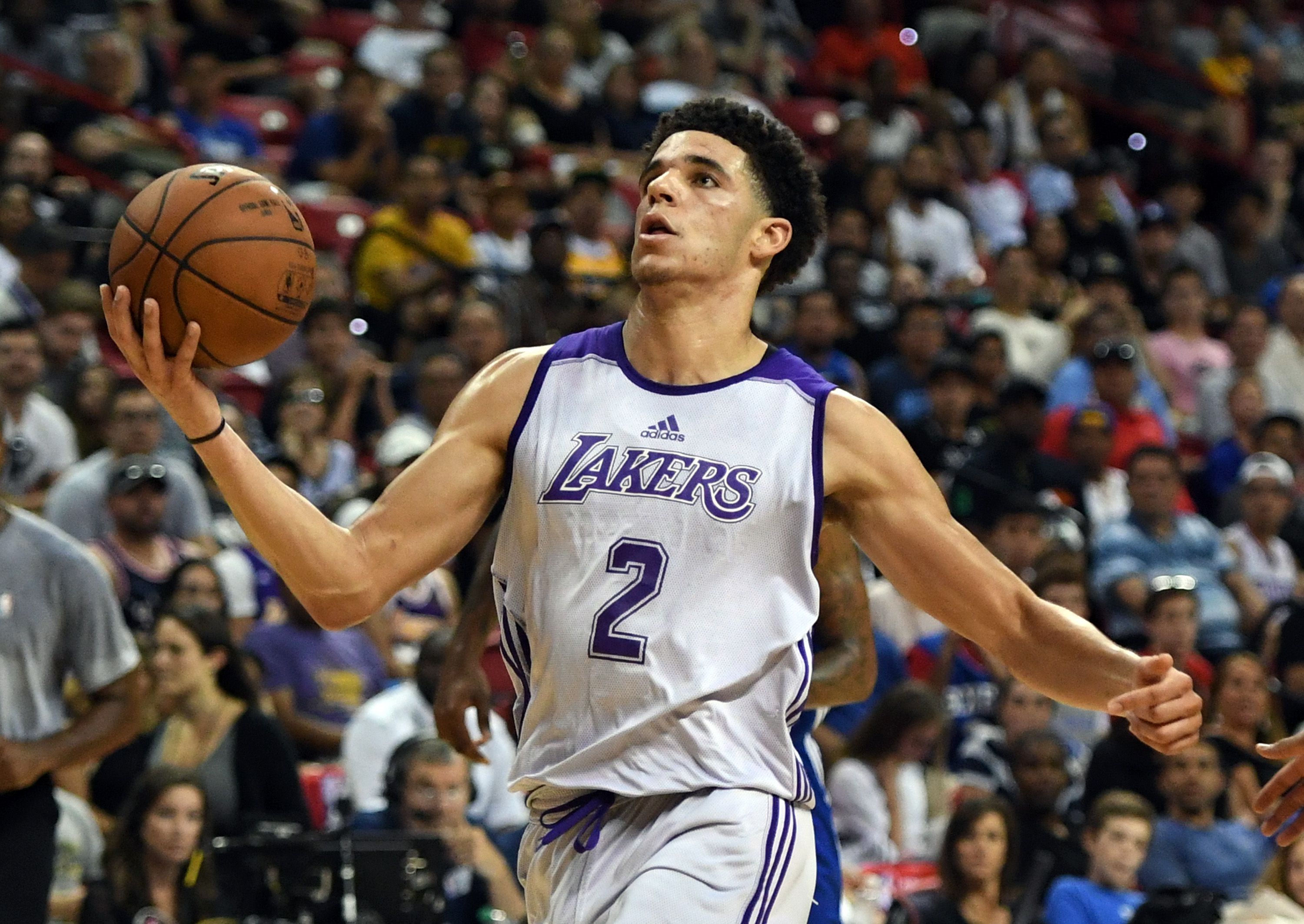 Lonzo Ball Notches Impressive Double-Double in Win vs. 76ers Lonzo Ball Notches Impressive Double-Double in Win vs. 76ers
