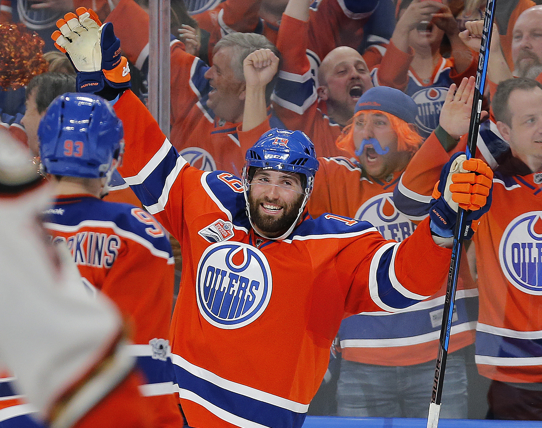 Edmonton Oilers Patrick Maroon a Force in the Playoffs