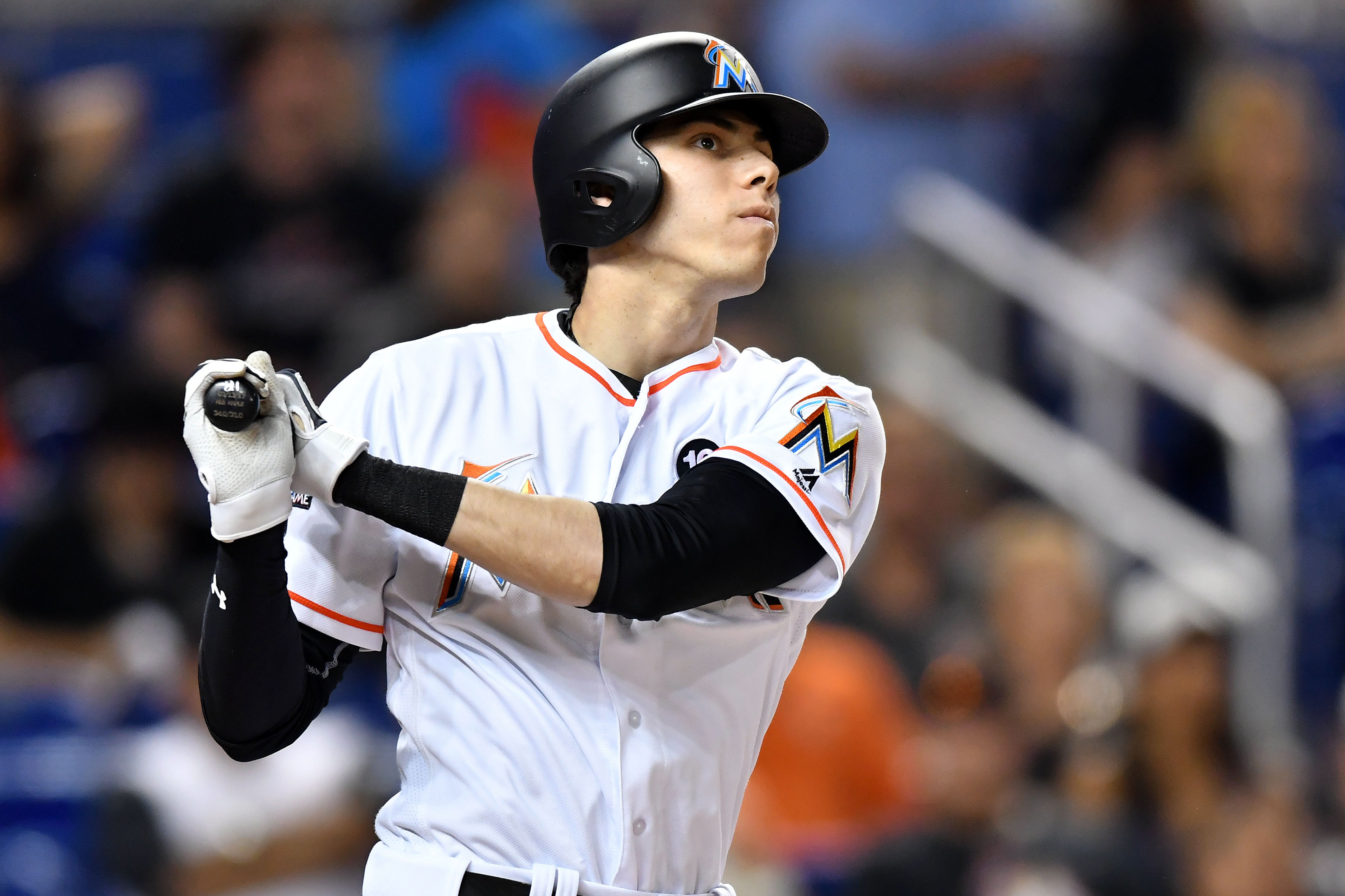 Miami Marlins outfielder Christian Yelich looking to keep career streak