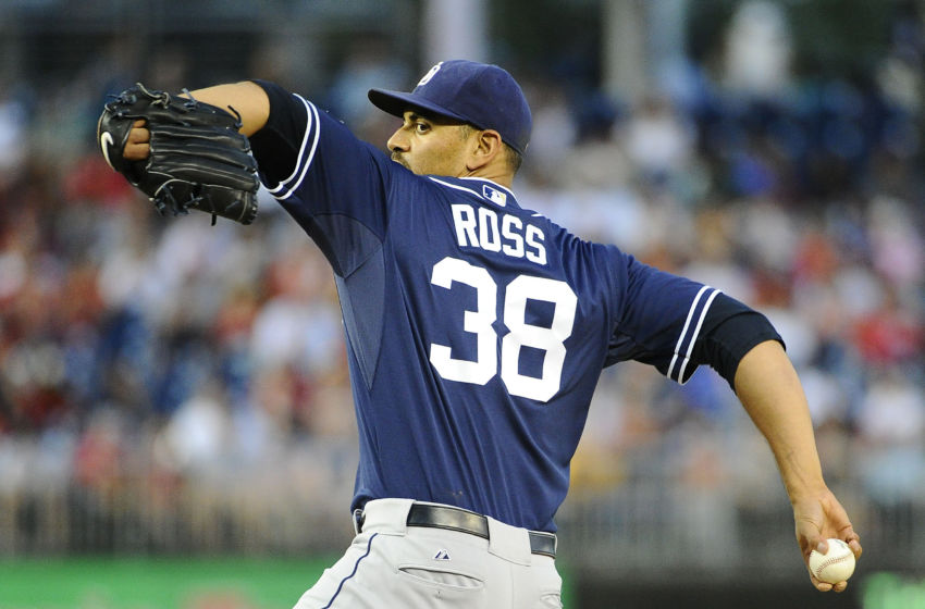 Aug 26, 2015; Washington, DC, USA; San Diego Padres starting pitcher <a rel=