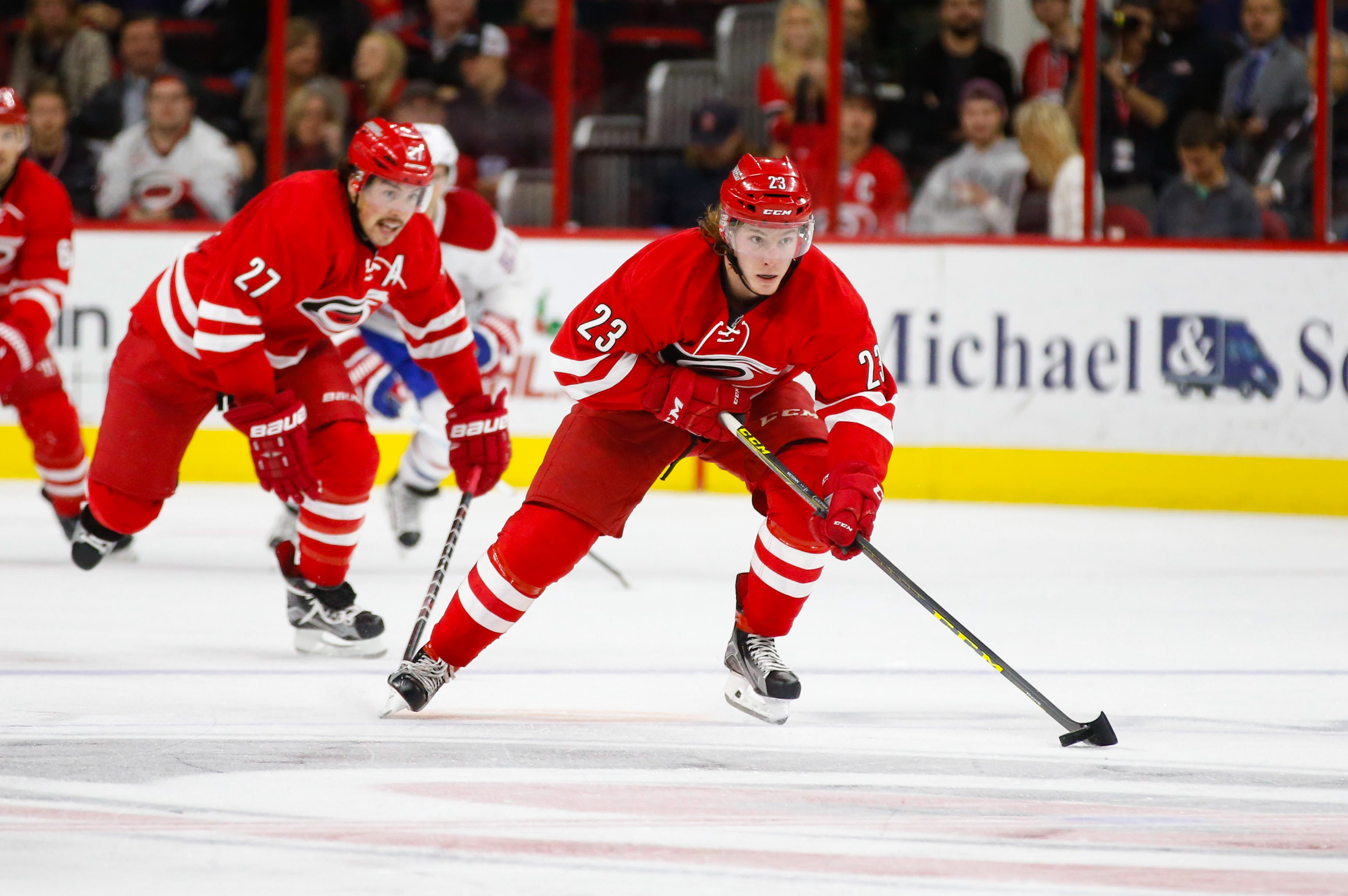 Carolina Hurricanes' Brock McGinn Awarded NHL's Third Star of the Week