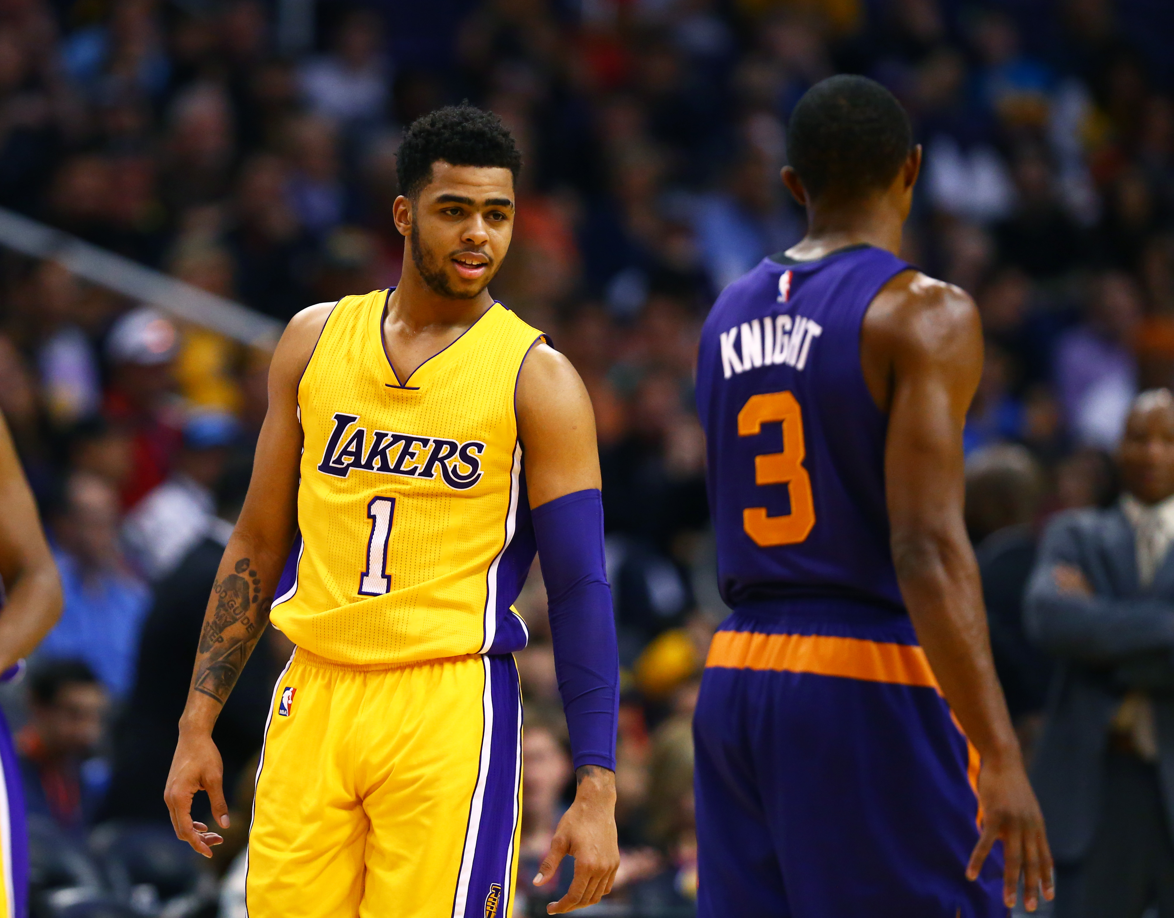 Lakers rumors: D'Angelo Russell could be at odds if LA drafts Lonzo Ball