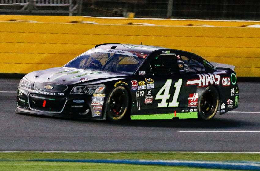 May 29, 2016; Concord, NC, USA; Sprint Cup Series driver Kurt Busch (41) during the Coca-Cola 600 at Charlotte Motor Speedway. Mandatory Credit: Jim Dedmon-USA TODAY Sports