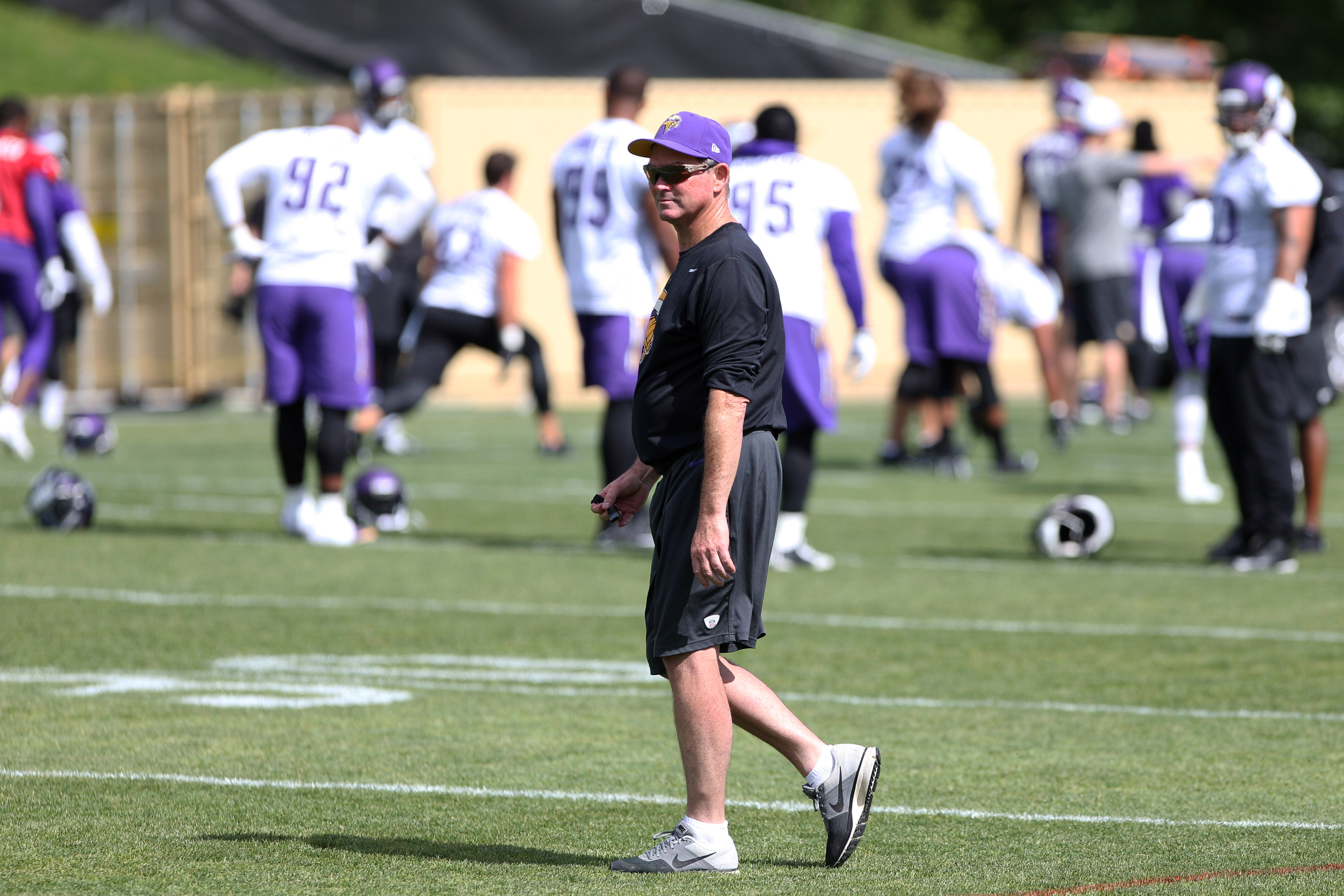 Mike Zimmer plans to return to Vikings on June 4