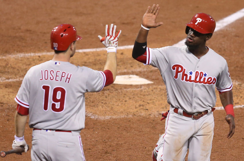 Both Herrera and Joseph Will Benefit with the Production from the Two New Corner Outfielders. Photo by Charles LeClaire - USA TODAY Sports.