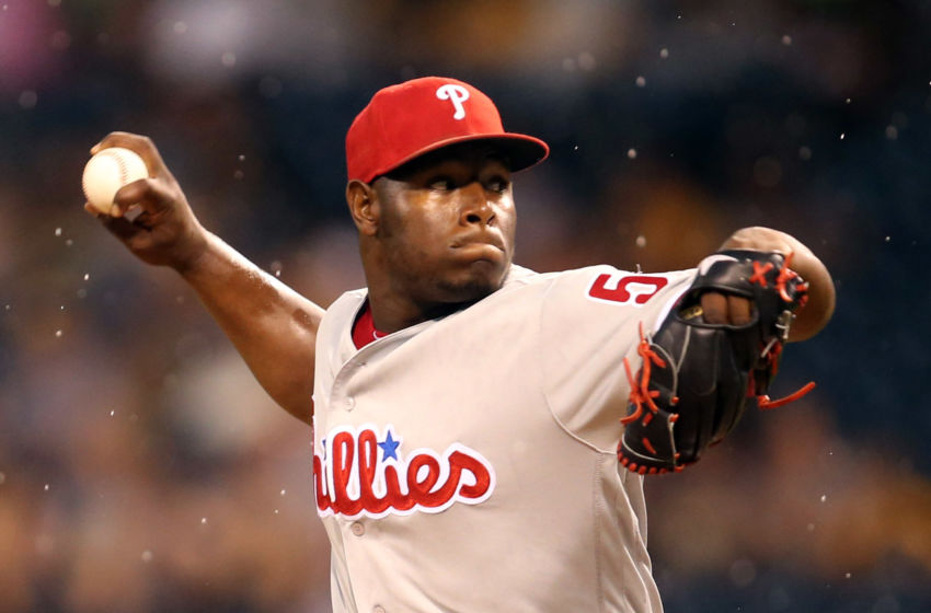 After Proving Himself in the Eighth Inning Last Season, Neris is the New Closer. Photo by Charles LeClaire - USA TODAY Sports.