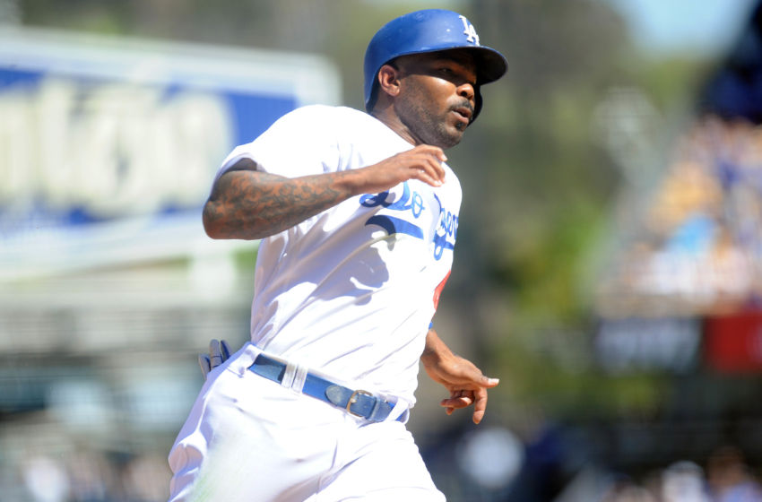 Kendrick Hopes to Round Third and Head for Home Frequently in 2017. Photo by Gary A. Vasquez - USA TODAY Sports.