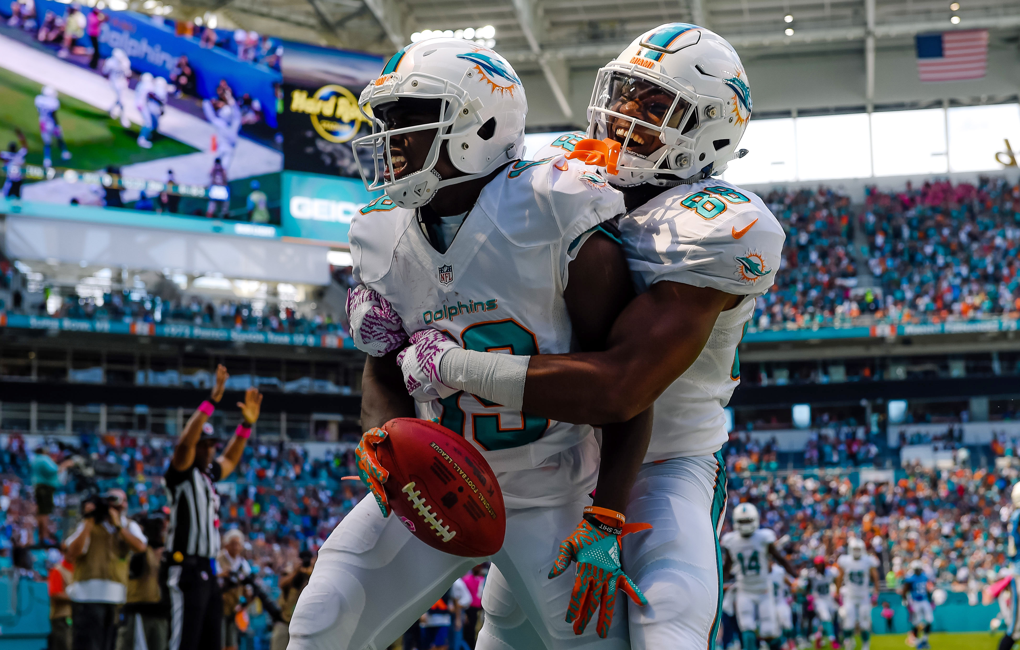 Miami Dolphins Training Camp Battles Wide receivers