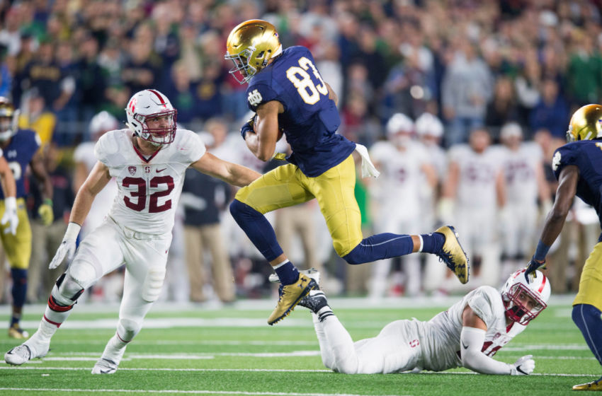 NCAA Football: Stanford at Notre Dame