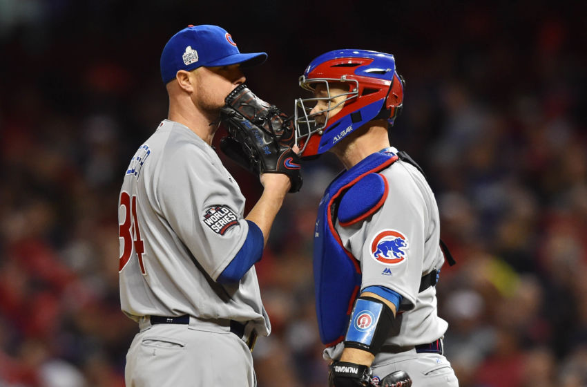 Chicago Cubs news Jon Lester and Willson Contreras start work together