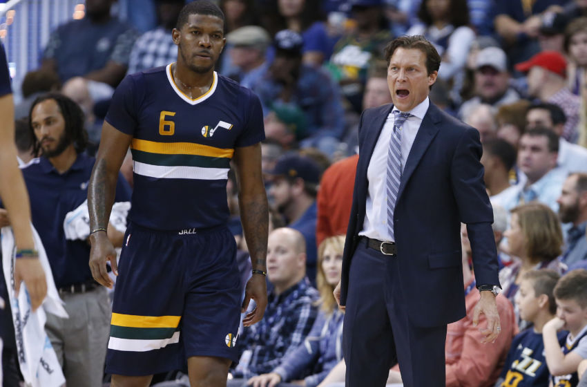 Utah Jazz Joe Johnson Quin Snyder