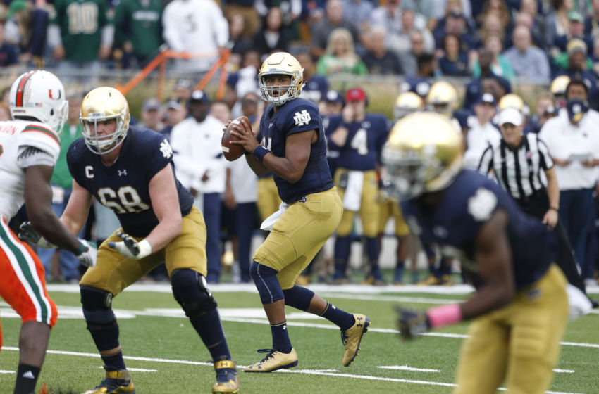 NCAA Football: Miami at Notre Dame