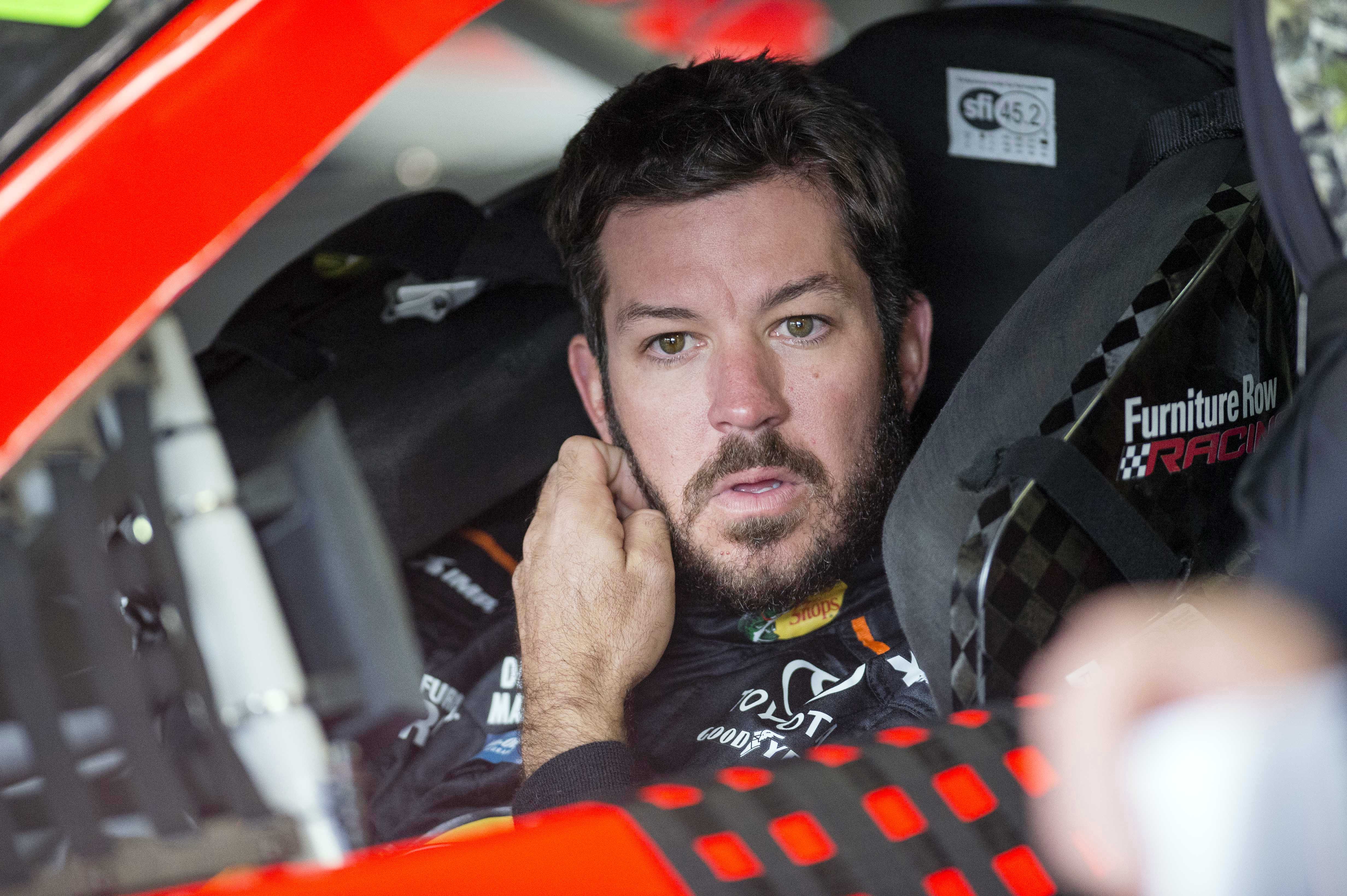 Nov 4, 2016; Fort Worth, TX, USA; Sprint Cup Series driver Martin Truex Jr. (78) during practice for the AAA Texas 500 at Texas Motor Speedway. Mandatory Credit: Jerome Miron-USA TODAY Sports