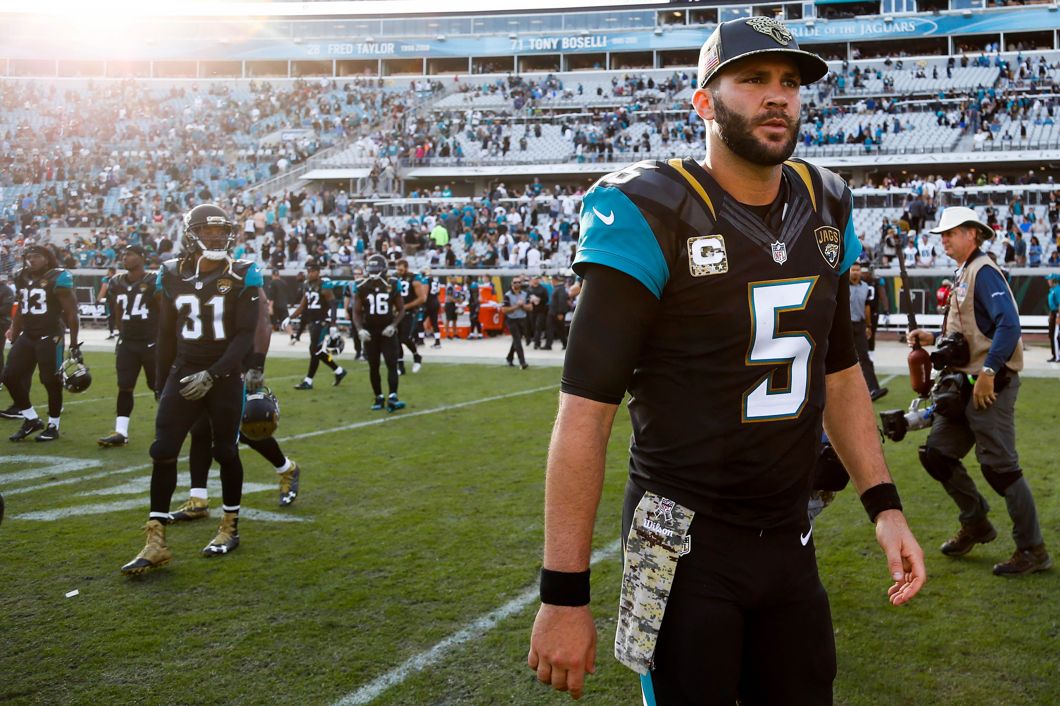 Jacksonville Jaguars pick up 5thyear option on Blake Bortles
