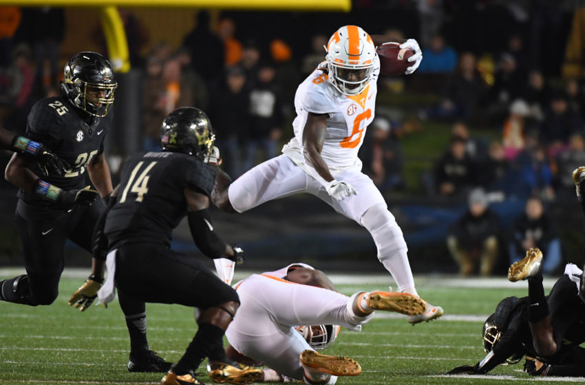 NCAA Football: Tennessee at Vanderbilt