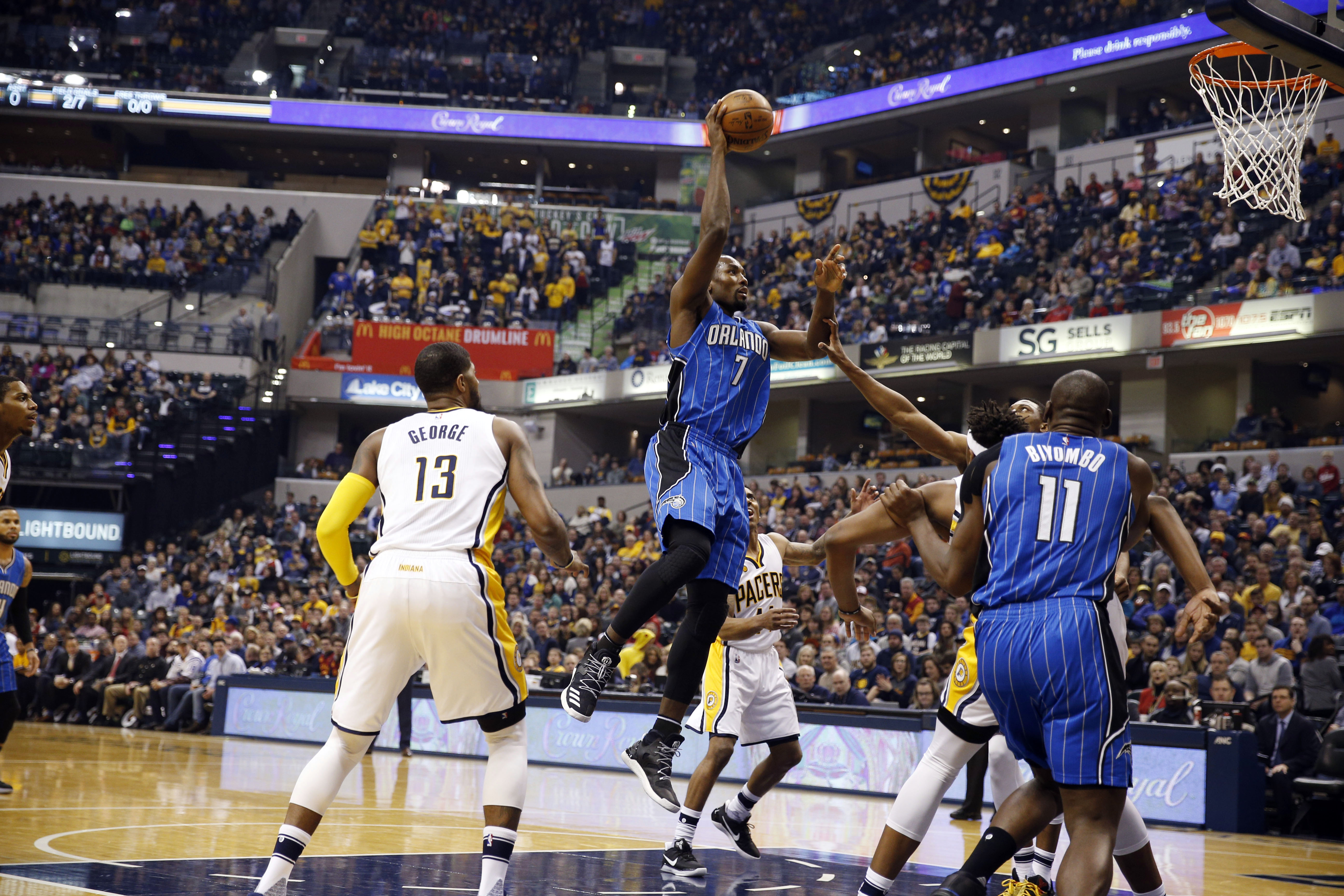 Serge Ibaka of the Orlando magic