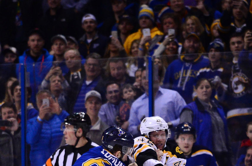 NHL: Boston Bruins at St. Louis Blues