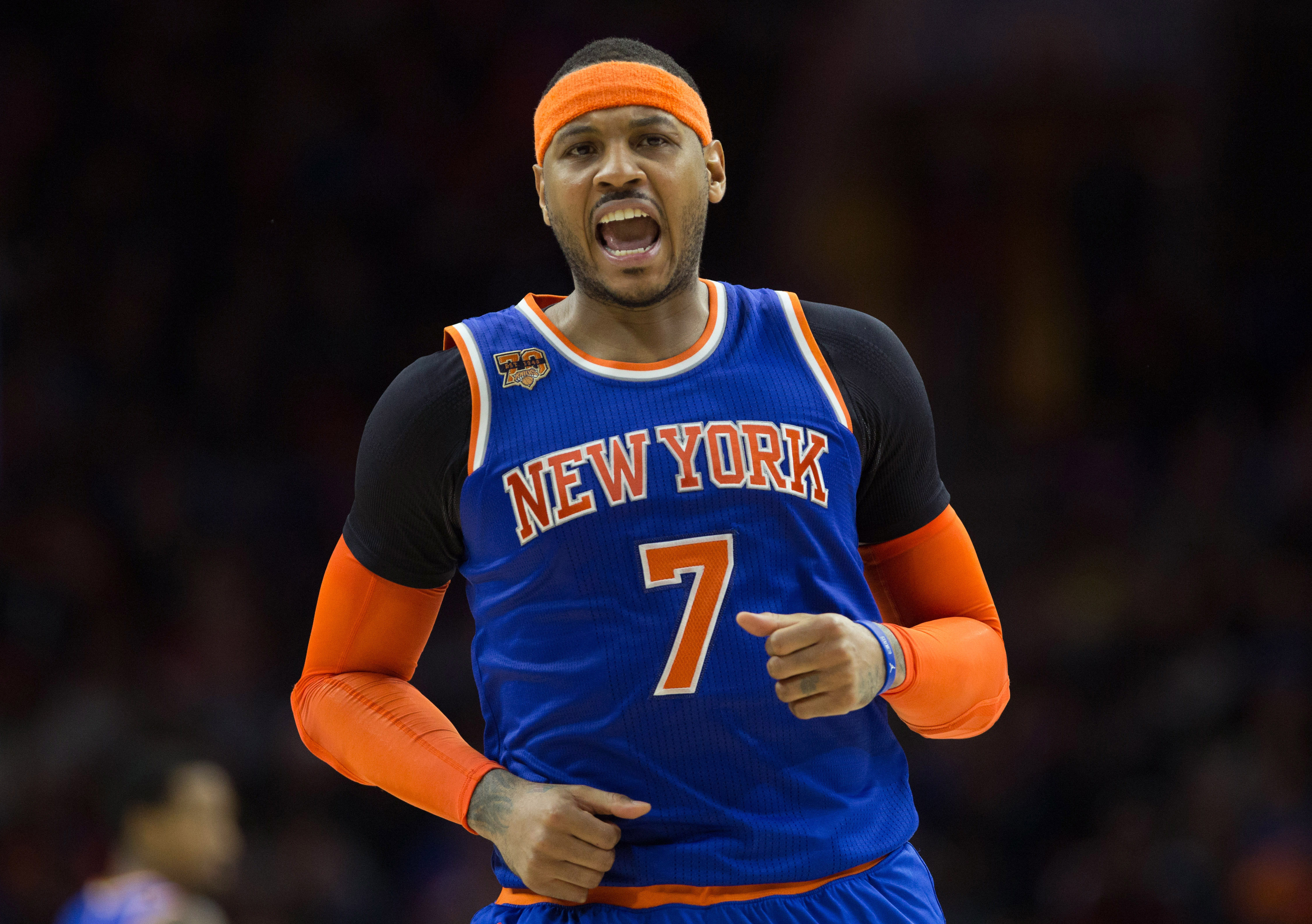 New York Knicks Should Start Carmelo Anthony At Power Forward FOX Sports