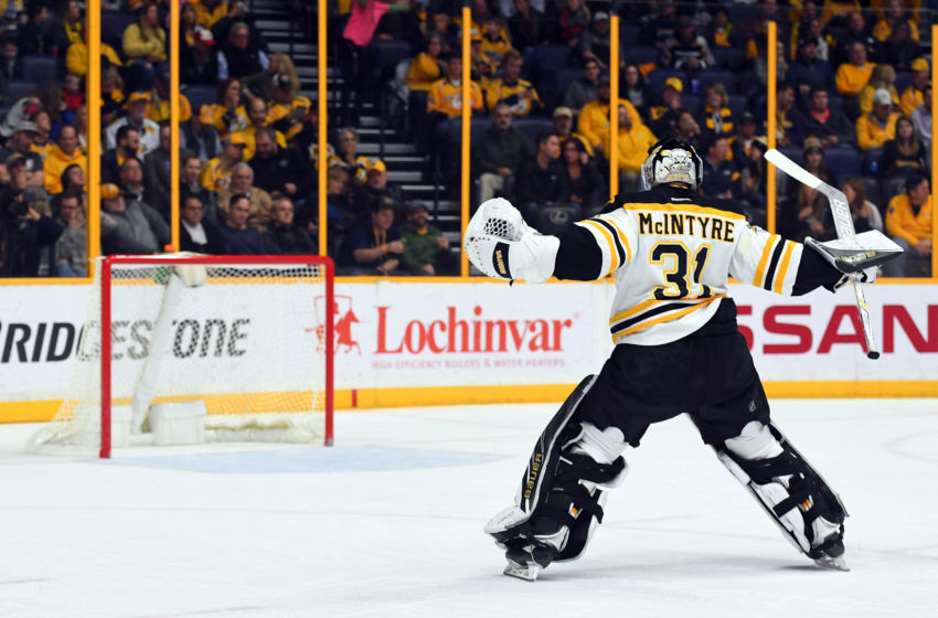 Boston Bruins Goaltender Zane McIntyre Sent to AHL to Play All-Star Game