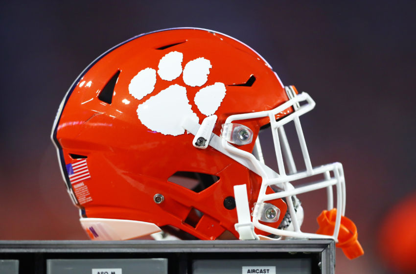 clemson helmet tigers state ohio football university usa spring glendale buckeyes az detailed against december mandatory rebilas cfp semifinal stadium