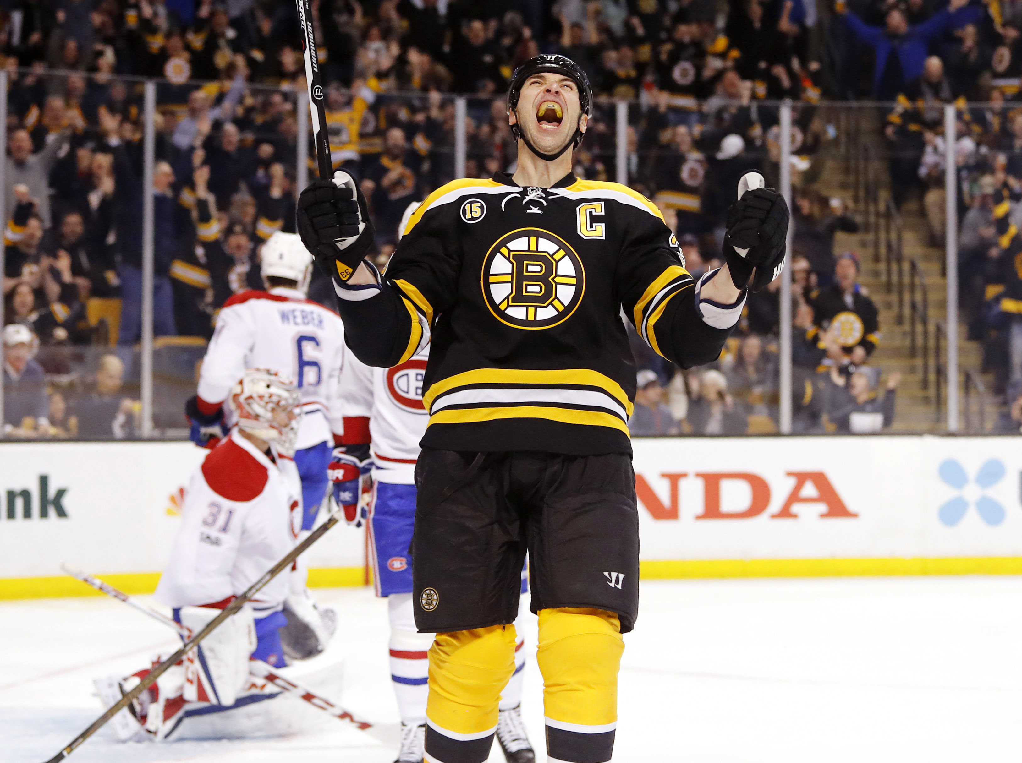Boston Bruins Zdeno Chara Milestone Shorthanded Goal