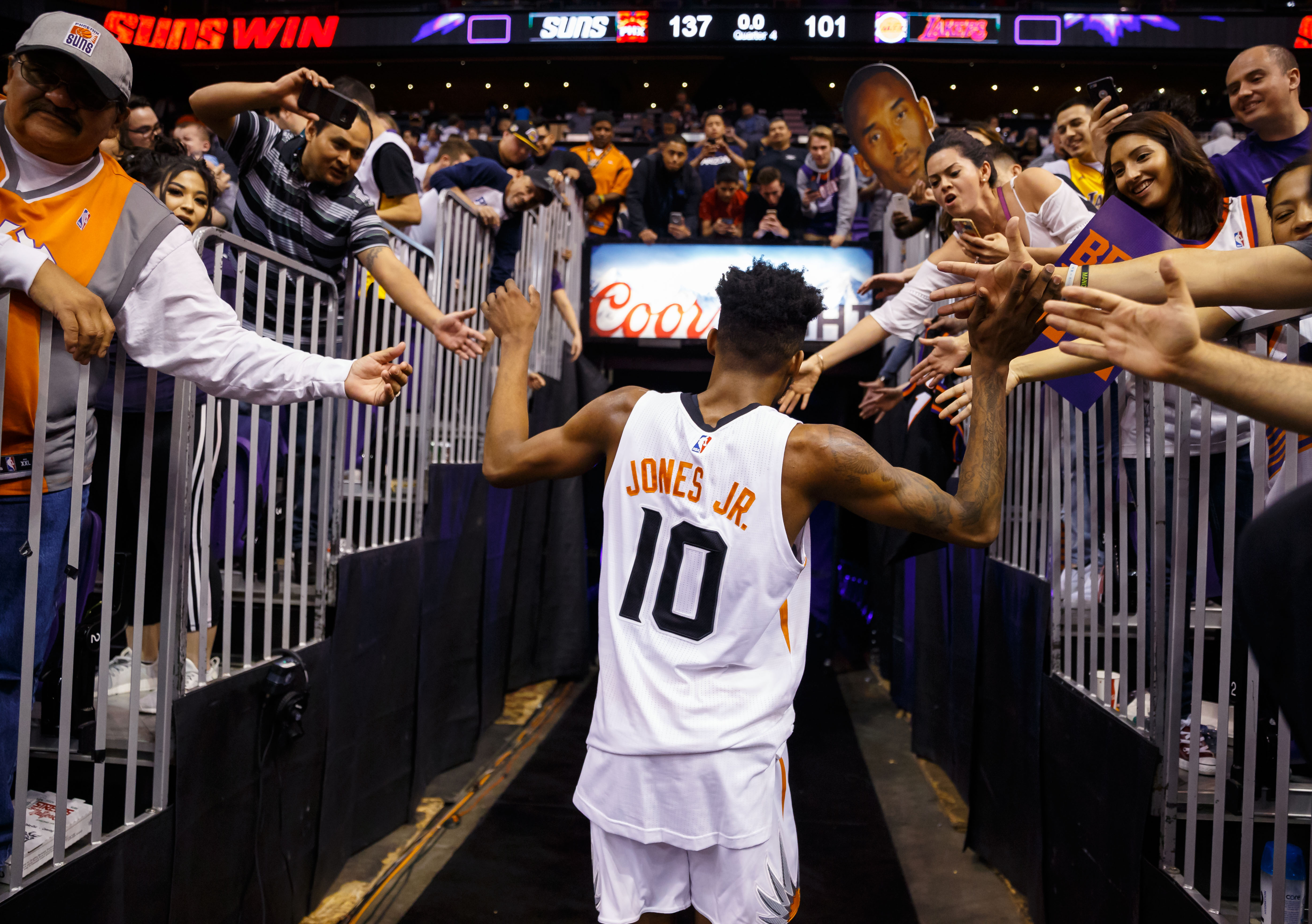 Suns’ Derrick Jones oozes potential