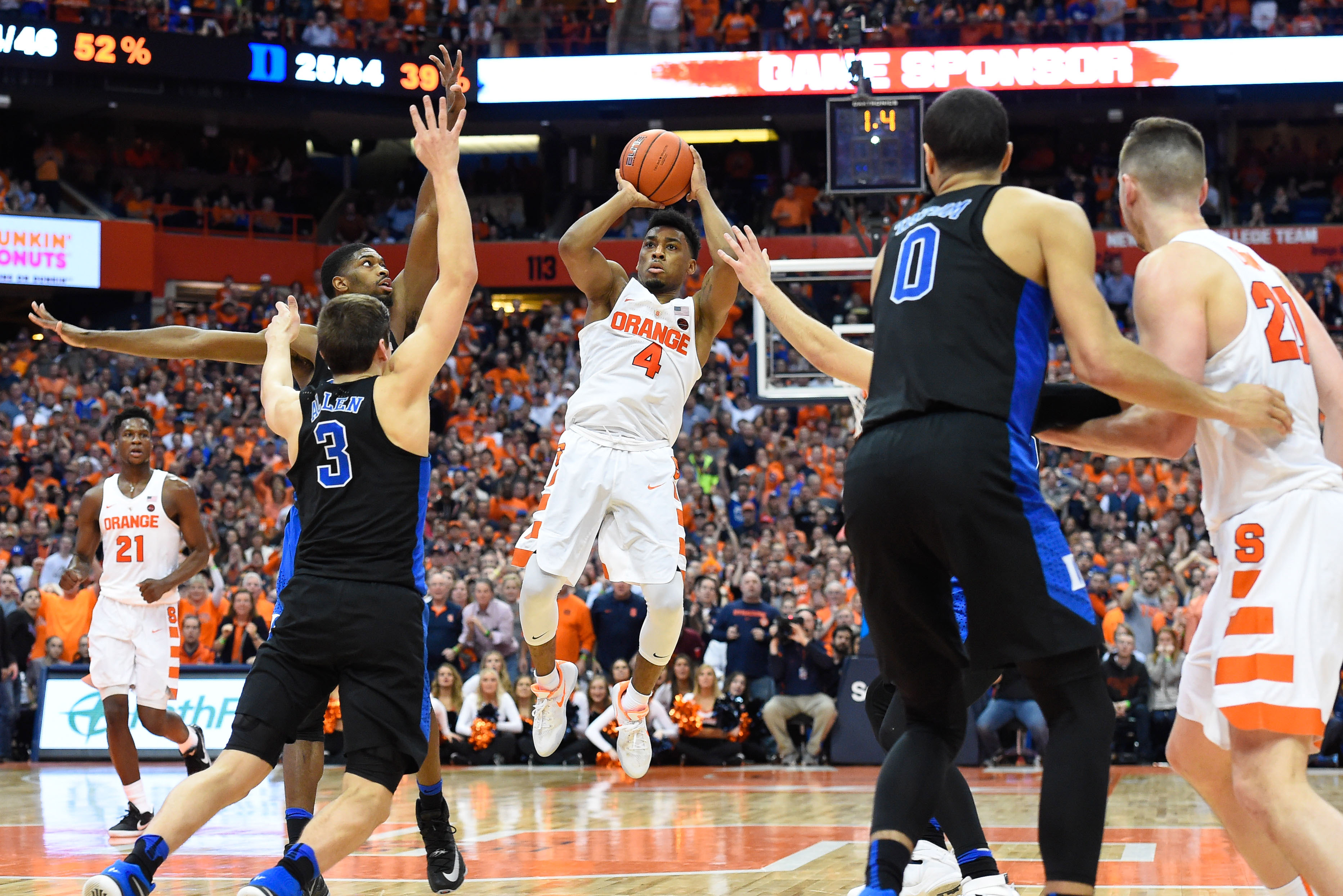 Syracuse Basketball Top 10 Moments During the 20162017