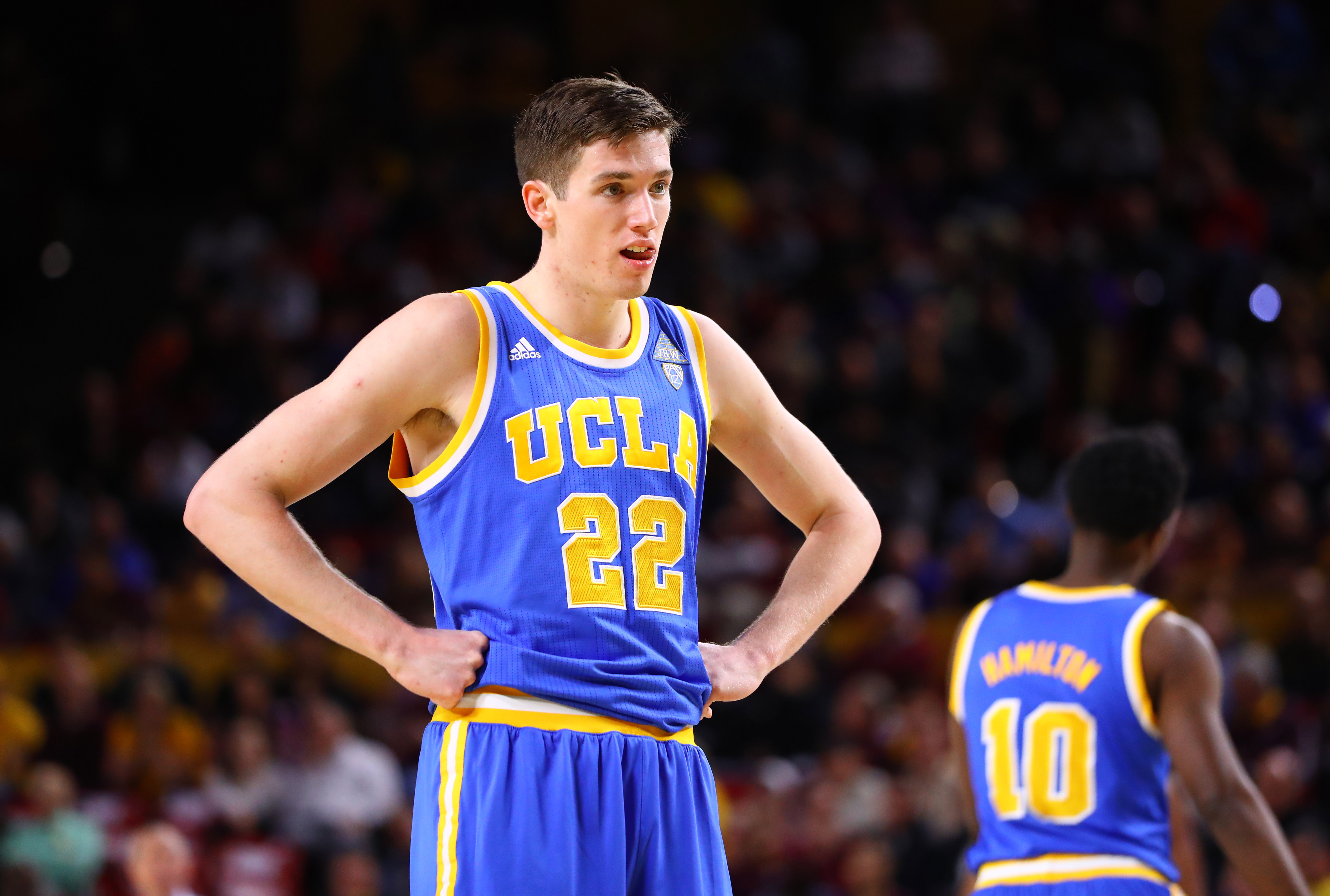 Koenig works out with Bucks, injures ankle