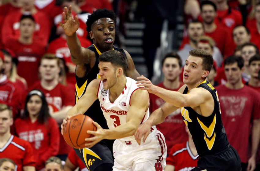 Image result for wisconsin vs iowa basketball 2017
